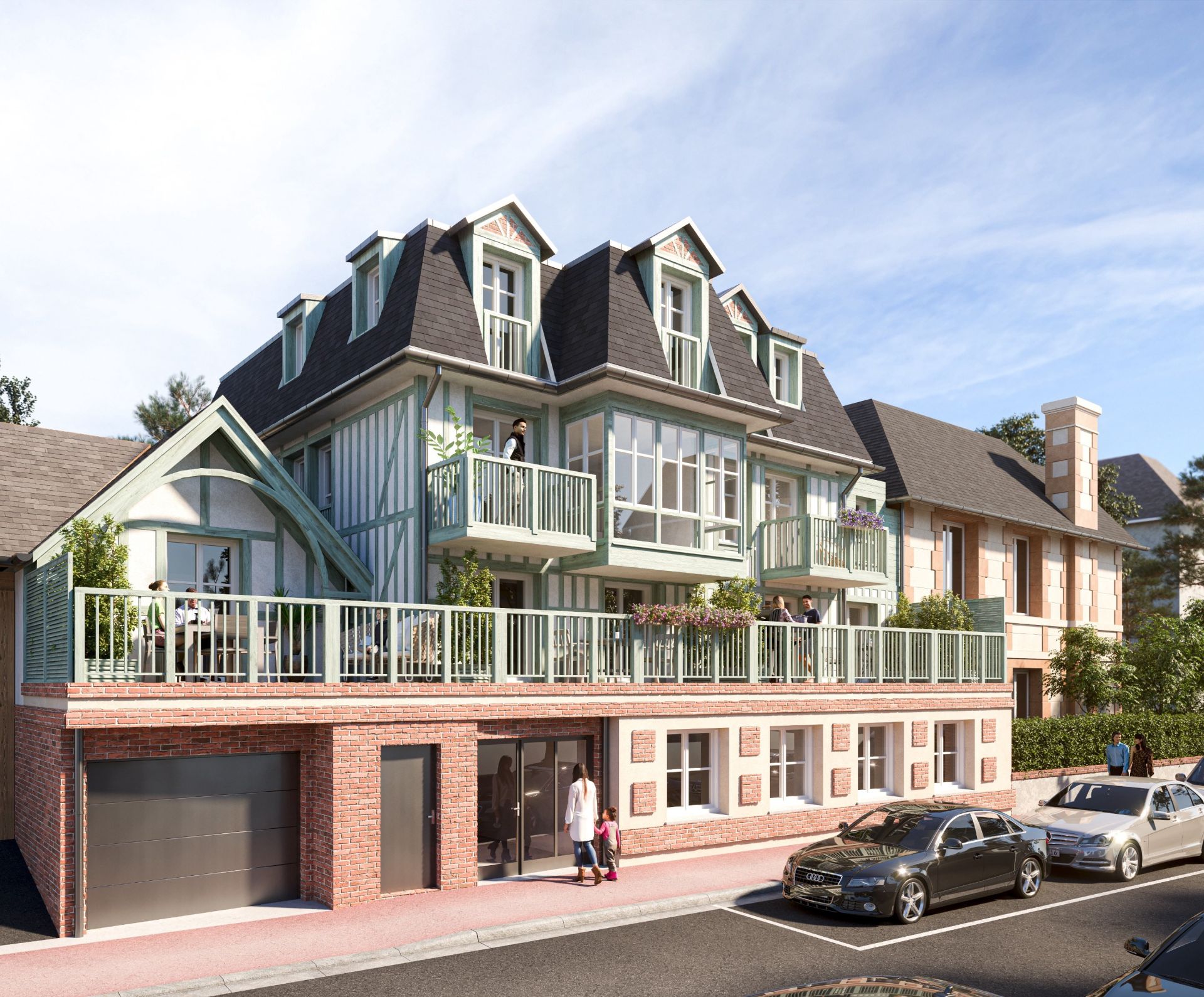 apartment 3 Rooms for sale on DEAUVILLE (14800)