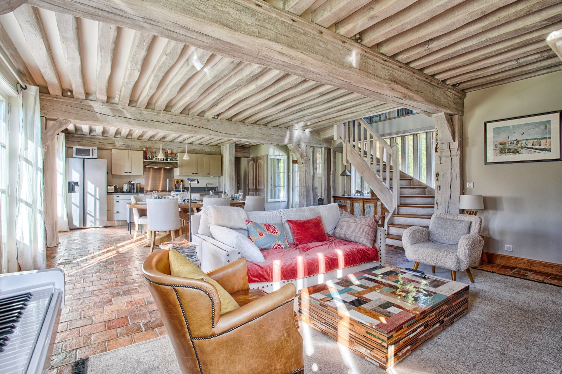 maison normande 6 Pièces en location saisonnière sur TOURGEVILLE (14800)