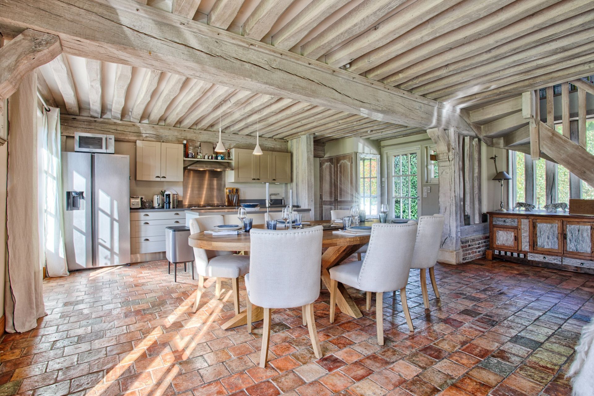 maison normande 6 Pièces en location saisonnière sur TOURGEVILLE (14800)